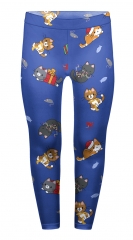 Child leggings kittie krismas