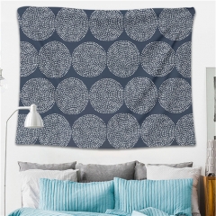 Tapestry beech in navy prints