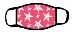 One layer mask with edge and red bottom star star