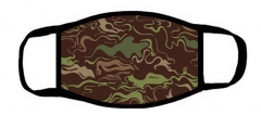 One layer mask  with edge simple camouflage