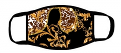 One layer mask  with edge  gold ornaments
