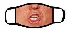 One layer mask  with edge Trump