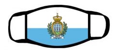 包边一片式口罩圣马力诺国旗San Marino flag