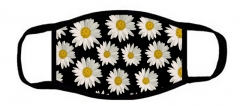 One layer mask  with edge little Daisies