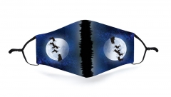 Mask Chritmas moon