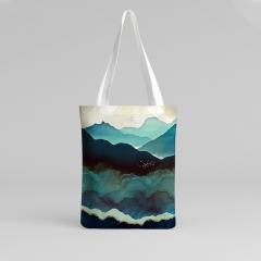 Hand bag indigo mountains