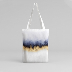 Hand bag sky of clouds