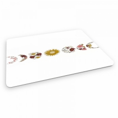 Mouse pad cycle of flower