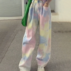 Colorful Mopping Pants