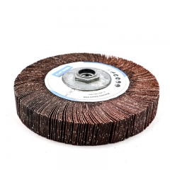 Unmounted Flap Wheel With Threaded Arbor