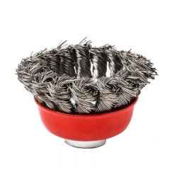 Steel Wire Twist Knot Cup Brush