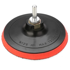 Red Plastic Backing Pad