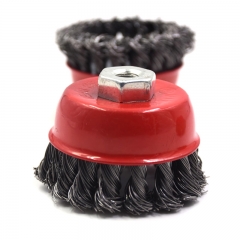Steel Wire Twist Knot Cup Brush