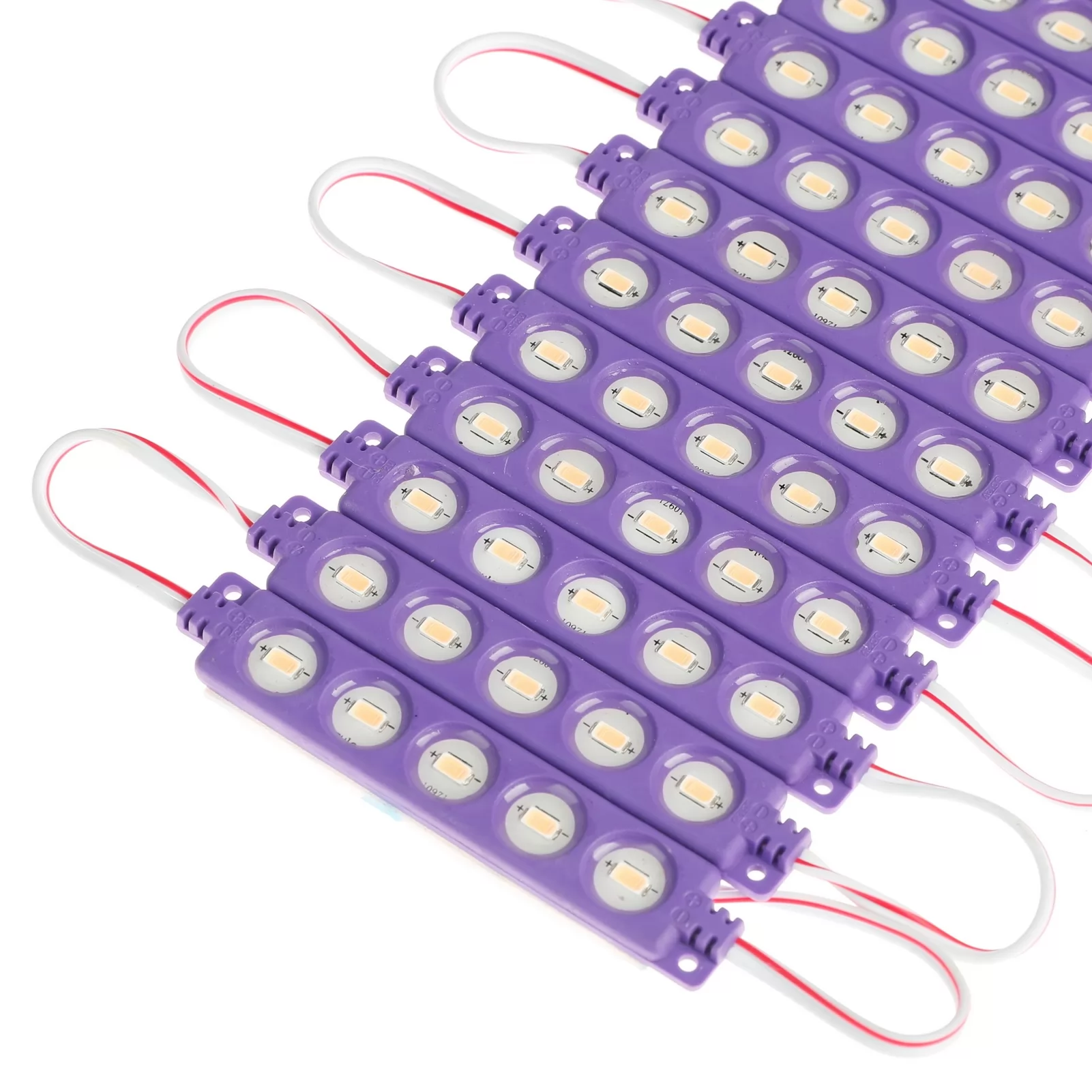 200PCS PACK Purple 12V DC LED module 1.2 watts for  Letter Sign Advertising