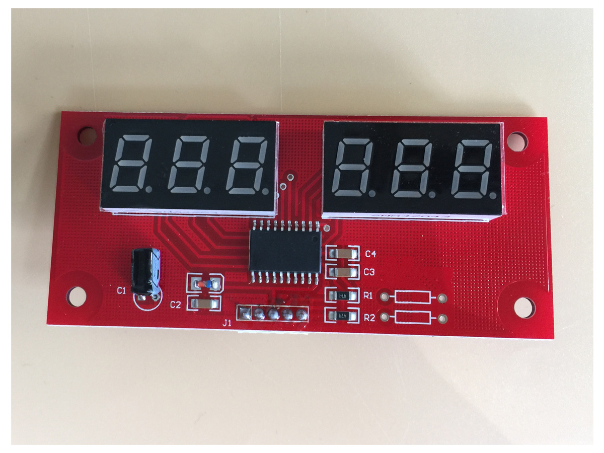 658双数显PCB灯板