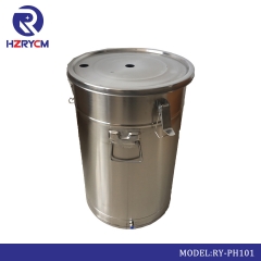 Tolva de polvo de acero inoxidable 45L RY-PH101