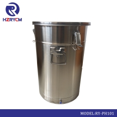45L 不锈钢供粉桶 型号RY-PH101