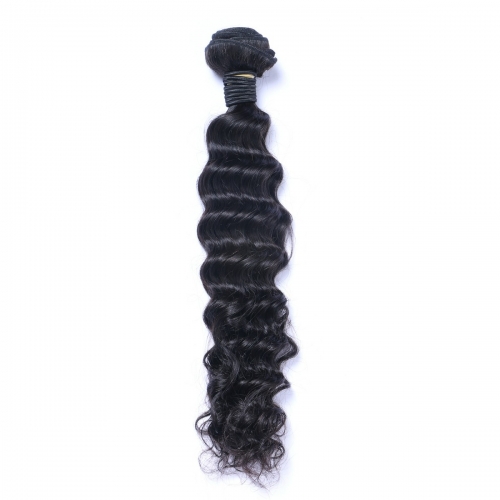Wholesale Exclusive 12A Deep Wave 100% Virgin Human Hair(100grams/bundle)