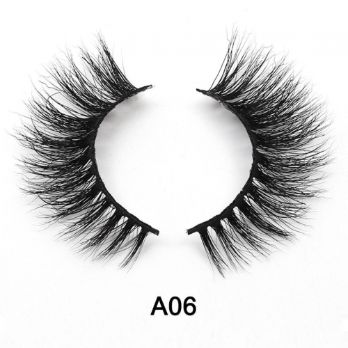 Free Shipping 30 Pairs 3D Mink Eyelashes(Style:A06)