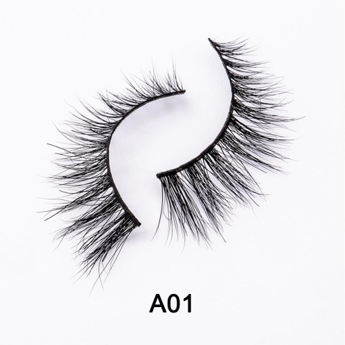 Free Shipping 30 Pairs 3D Mink Eyelashes(Style:A01)