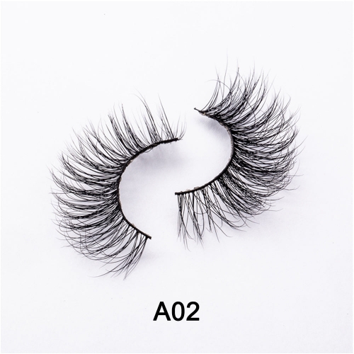 Free Shipping 30 Pairs 3D Mink Eyelashes(Style:A02)