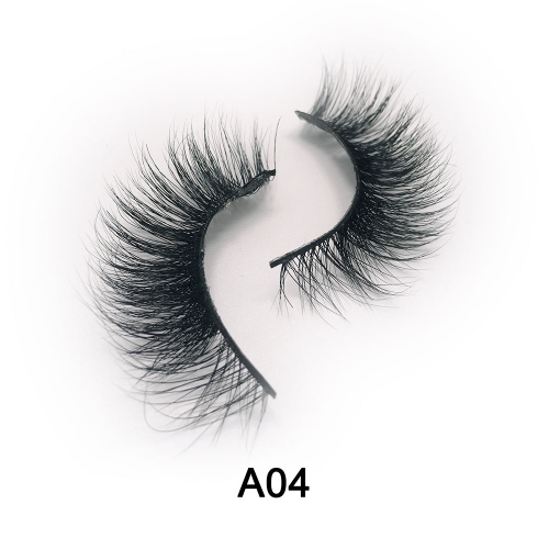 Free Shipping 30 Pairs 3D Mink Eyelashes(Style:A04)