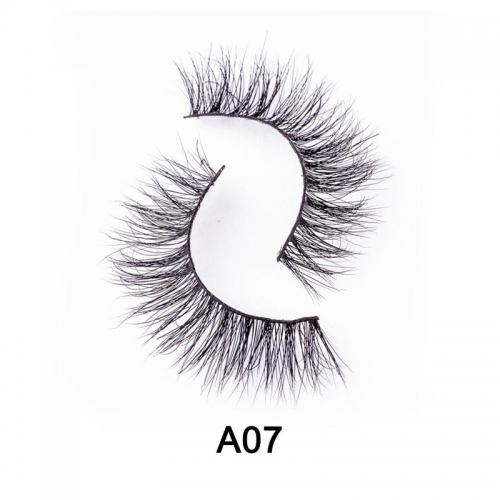 Free Shipping 30 Pairs 3D Mink Eyelashes(Style:A07)