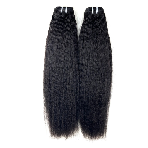 14A Wholesale Kinky Straight Double Drawn Vietnam Human Hair Bundle(100grams/bundle)