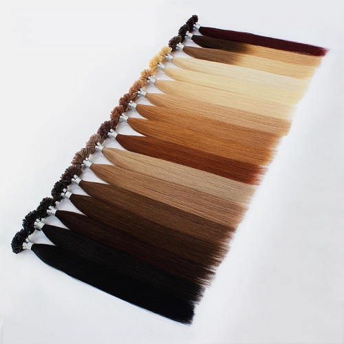 Dark /Light /Mix Color Nail/U Tip Straight Hair Extension (100strands/100grams)