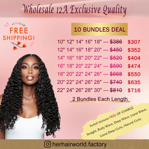Wholesale Exclusive Quality 10 Bundles Deals 12A Free Shipping
