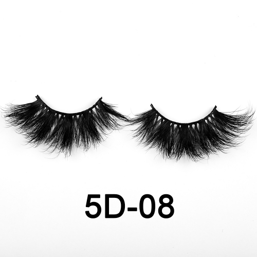 Free Shipping 30 Pairs (LD) 5D Mink Eyelashes(Style:5D-08)