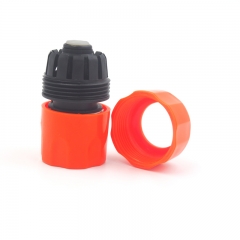 Plastic 3/4 inch gaden hose waterstop quick connector
