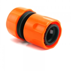 Plastic 3/4 inch garden water hose quick connector