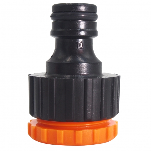 Plastic female 1/2 inch 3/4 inch garden hose tap connector