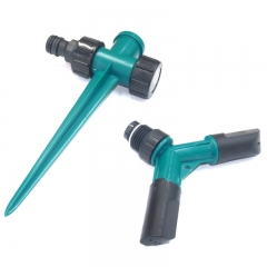 Plastic 2-arm garden rotary sprinkler