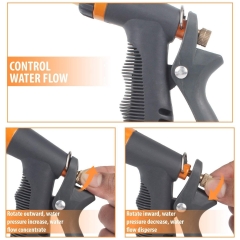 Metal 2-Way Garden Water Jet Spray Nozzle