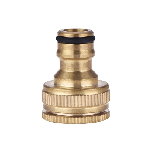 Brass 1/2 inch 3/4 inch garden hose tap connector