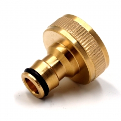 Brass 1 inch garden tap connector