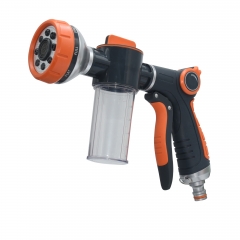 Plastic garden soap water spray gun