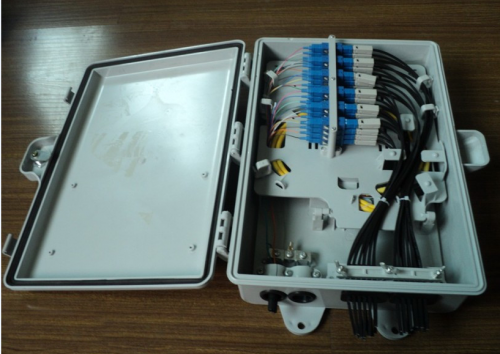光缆分纤箱 分纤盒  16路分纤箱箱 光传输终端配套设备 IP65防水