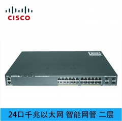 思科（Cisco）WS-C2960S-24TS-S 24口千兆 交换机