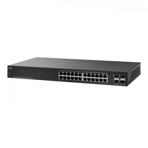 New 28-Port Gigabit PoE Smart Switch SG220-28MP-K9-CN