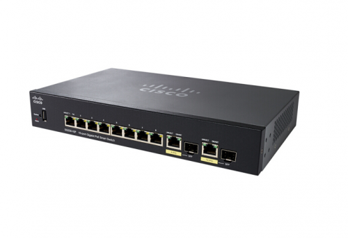 10-port Gigabit PoE Switch SG250-10P-K9-CN