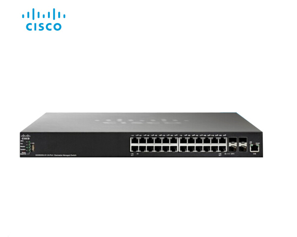 Cisco SG350X 24MP K9 CN 24 Port Gigabit PoE Stackable Managed Switch