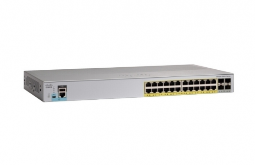 思科（CISCO）WS-C2960L-24PQ-LL网络交换机24端口