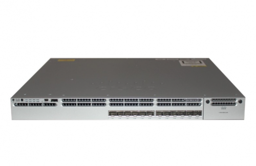 思科 WS-C3850-12XS-S第3层核心企业12个10GE SFP端口光纤可堆叠管理型交换机