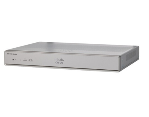 思科（CISCO）ISR 1100 4端口双GE WAN以太网路由器C1111-4P