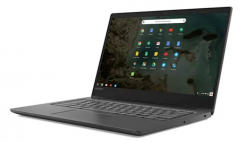 联想Chromebook S330笔记本电脑 81JW0000US  商务黑色