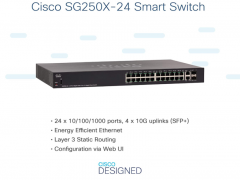 Cisco 250 Series SG250X-24-K9-CN - switch - 24 ports - smart - rack-mountable