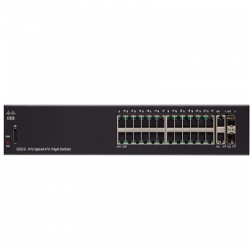 Cisco 250 Series SG250X-24P-K9-CN - switch - 24 ports - smart - rack-mountable